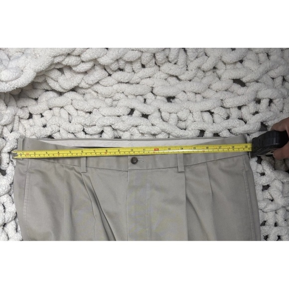 Brooks Brothers Elliot Advantage Chino Pants Khaki Beige Men 38x32 - Picture 3 of 6